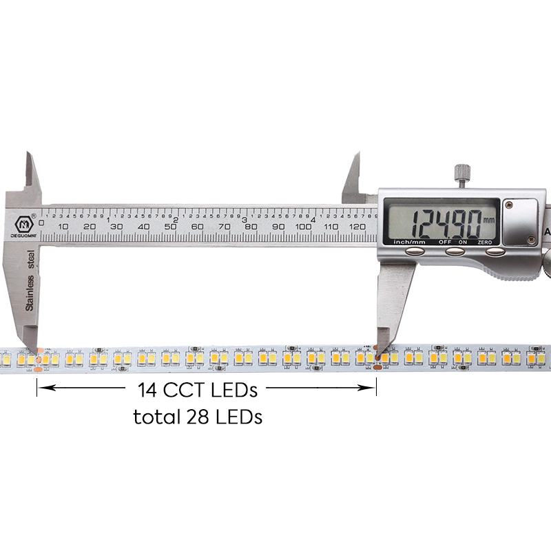 DC 48-Volt 30m Long Distance Dimmable White CCT LED Strip Light